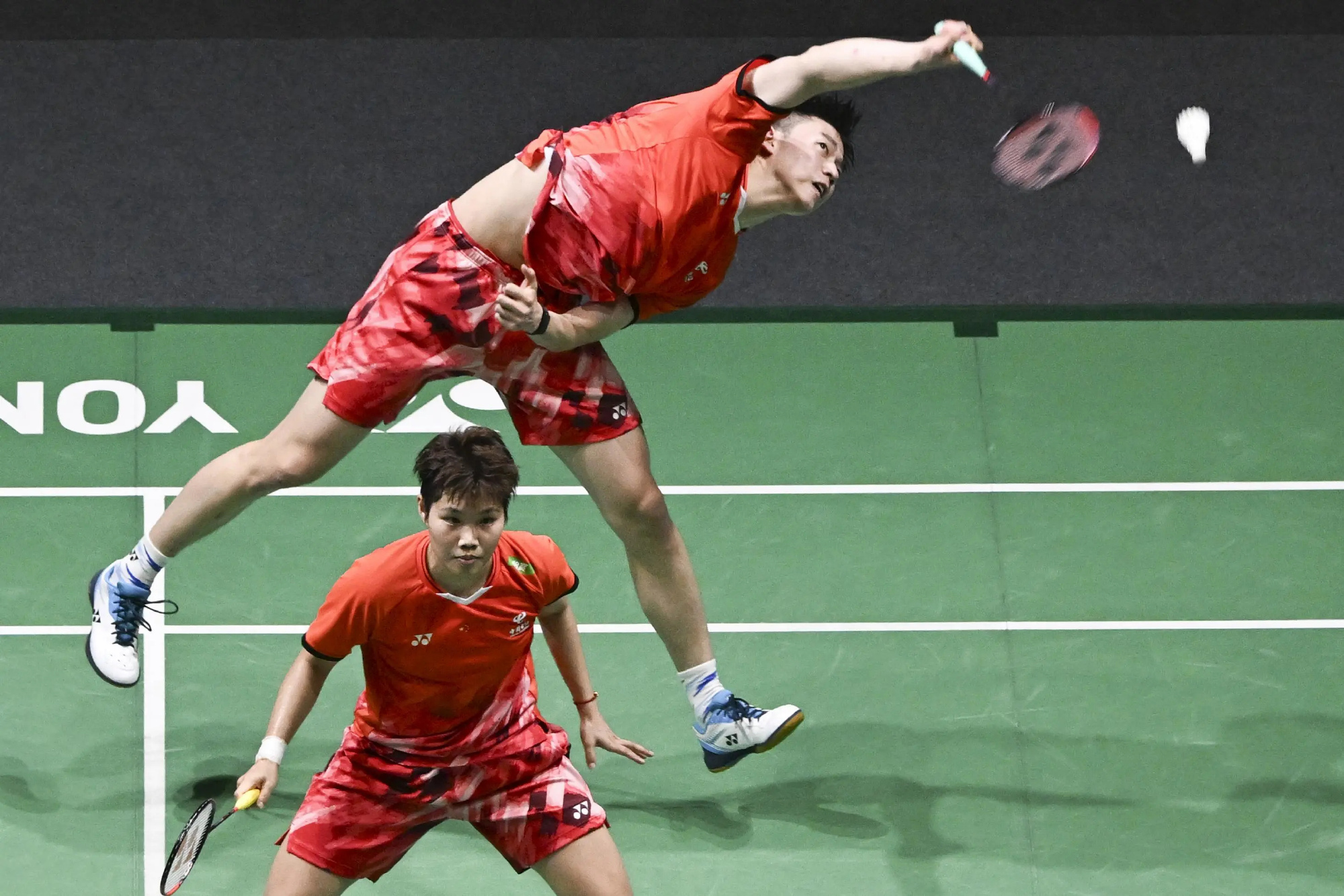 印度羽毛球队鏖战日本羽毛球队,马琳高光表现 印度羽毛球队鏖战日本羽毛球队,马琳高光表现